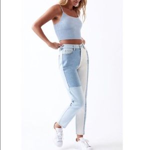 PacSun Hopper Patch Mom Jeans